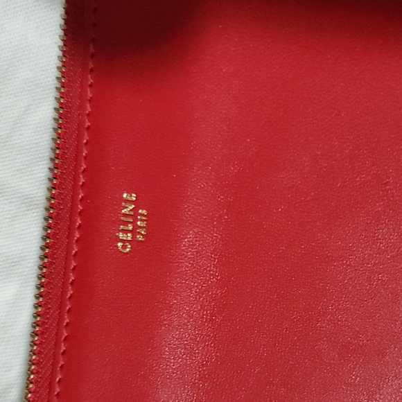 CELINE TRIO LAMB SKIN LEATHER - Picture 6 of 17
